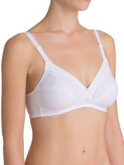 Σουτιέν Triumph Cotton Classic Stretch N Λευκό