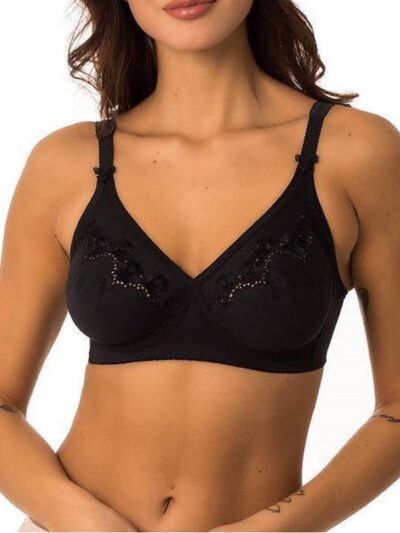 Alternative view of Σουτιέν Triumph Elasti Cross+Cotton N Μαύρο