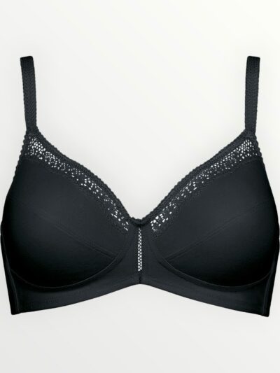 Alternative view of Σουτιέν Triumph Cotton Beauty N Μαύρο