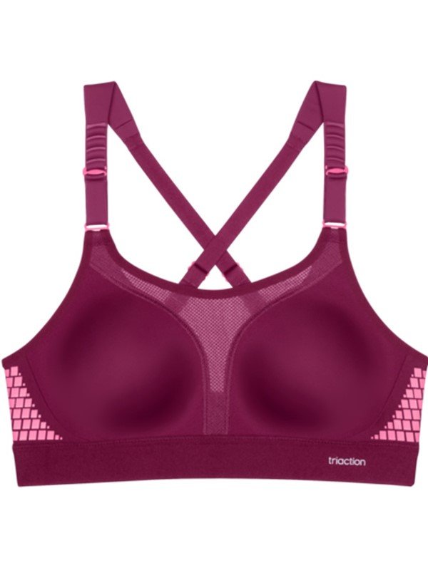 Σουτιέν Triumph Triaction Extreme Lite N Βυσσινί - Image 4