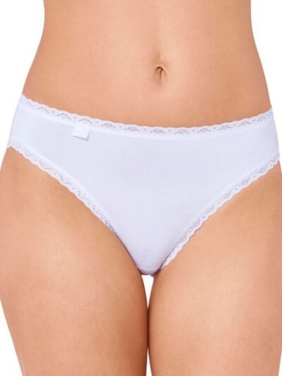 Κυλοτάκι Sloggi 24/7 Cotton Lace Tai 3 τεμ. Λευκό