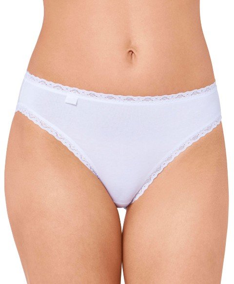 Κυλοτάκι Sloggi 24/7 Cotton Lace Tai 3 τεμ. Λευκό