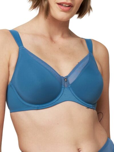 Σουτιέν Triumph True Shape Sensation Minimizer W01 Μπλε Ραφ