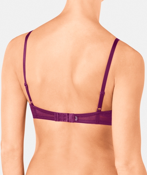 Σουτιέν Sloggi Zero Lace whp Βυσσινί - Image 3