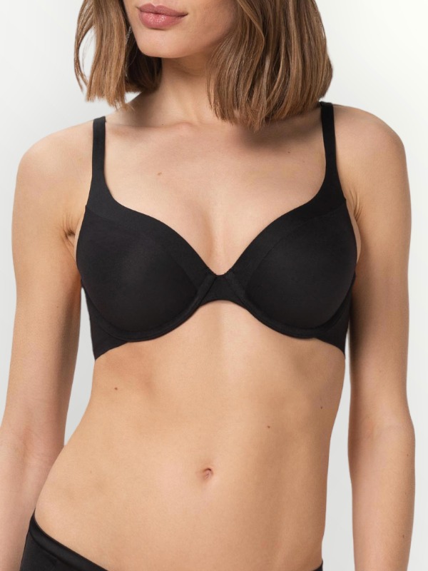 Σουτιέν Triumph Push Up Body Make-Up Soft Touch WHP Μαύρο - Image 2