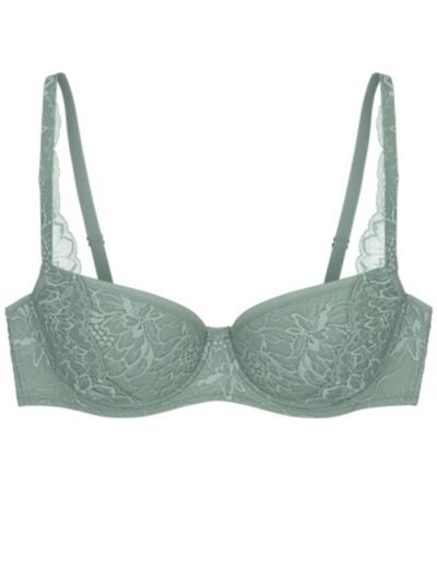 Σουτιέν Triumph Amourette Charm WHP02 1773 Γκρι/Σιέλ