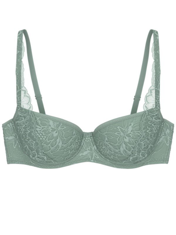 Σουτιέν Triumph Amourette Charm WHP02 1773 Γκρι/Σιέλ