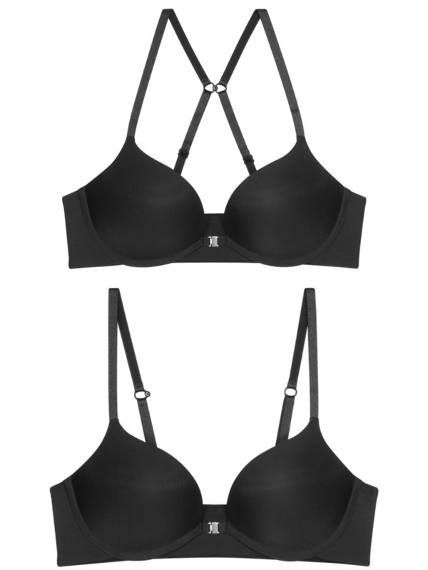Σουτιέν Triumph Push-Up Pure Micro WHUF Μαύρο - Image 3
