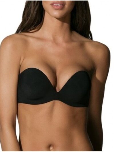 Σουτιέν Luna Secret push-up Strapless Μαύρο