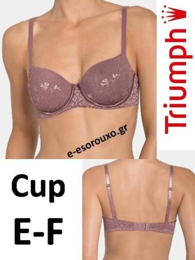 Σουτιέν Triumph Body Make-up Blossom WPM Μόκα