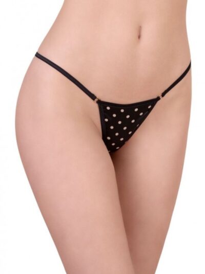 G-string Milena by Paris Μαύρο Πουά