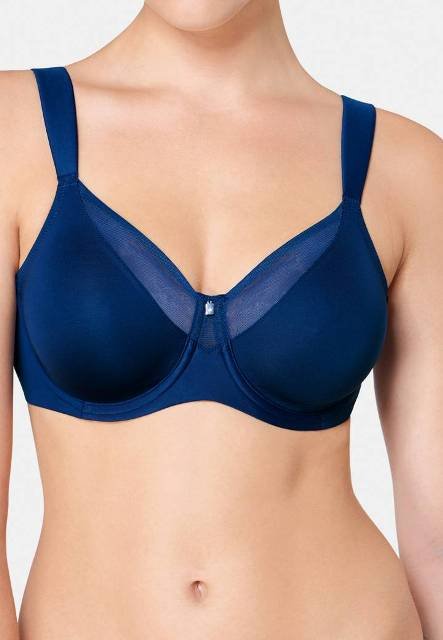 Σουτιέν Triumph True Shape Sensation Minimizer W01 Σκούρο Μπλε