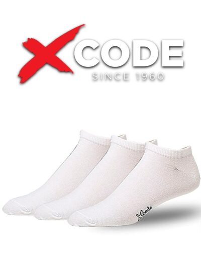 Αθλητικές κάλτσες Κοντές 3 ζεύγη Χcode  Λευκό