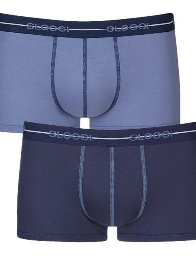 Boxer Sloggi Hipster 2 τεμ. Μπλε σκούρο/Σίελ