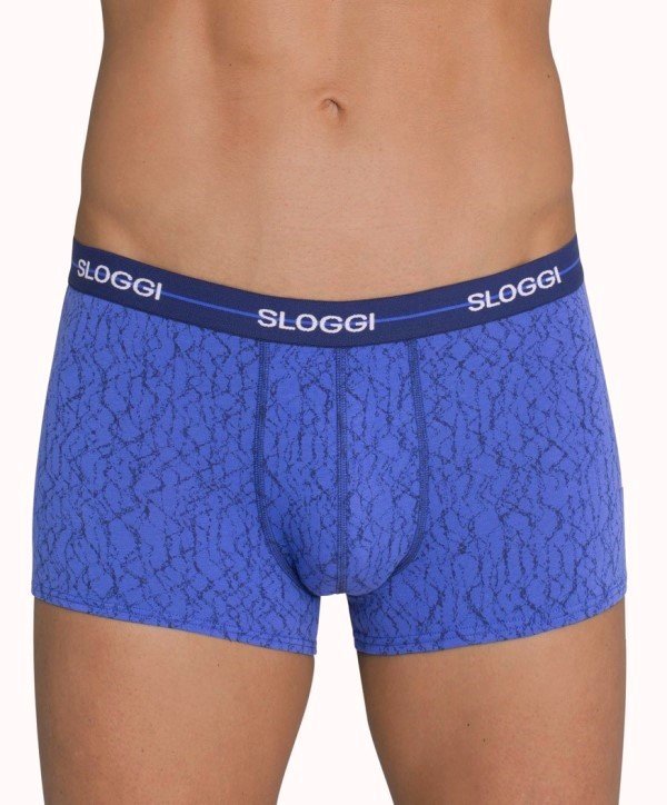 Boxer Sloggi Hipster 2 τεμ. Μπλε ηλεκτρίκ/Ανθρακί - Image 5
