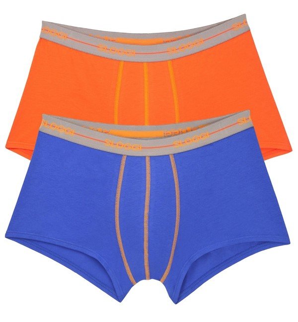 Boxer Sloggi Hipster 2 τεμ. Ρουά/Πορτοκαλί