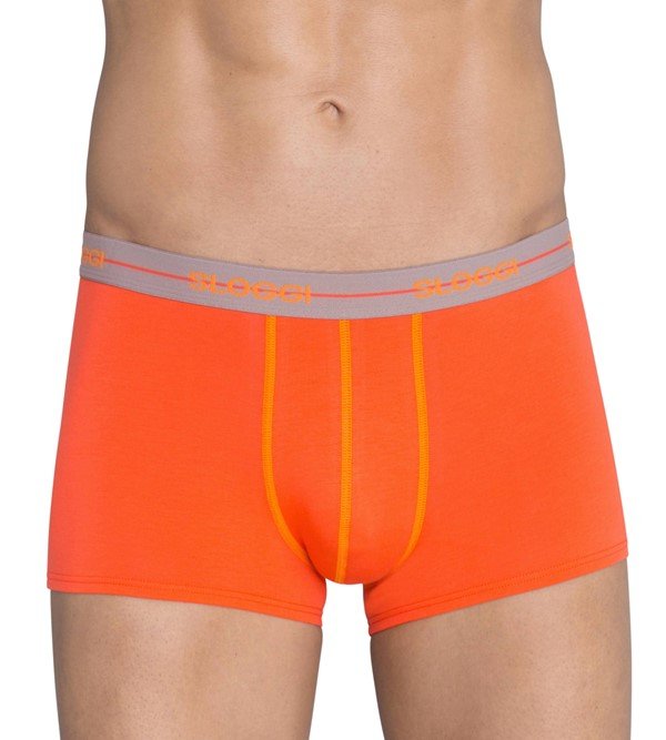 Boxer Sloggi Hipster 2 τεμ. Ρουά/Πορτοκαλί - Image 2