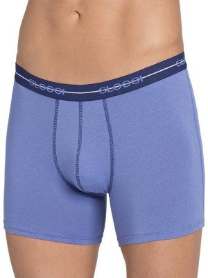 Boxer Sloggi Short 2 τεμ. Σιέλ/Σκούρο μπλε - Image 4