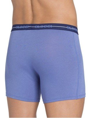 Boxer Sloggi Short 2 τεμ. Σιέλ/Σκούρο μπλε - Image 3