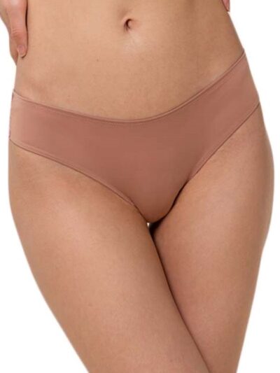 Alternative view of Triumph Lovely Micro Brazilian String Καφέ ανοιχτό