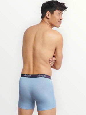 Boxer Sloggi Short 2 τεμ. Μπλε/Ανοιχτό Σιέλ - Image 5