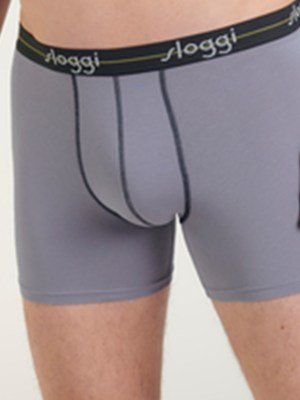 Boxer Sloggi Short 2 τεμ. Λαδί/Γκρι - Image 6