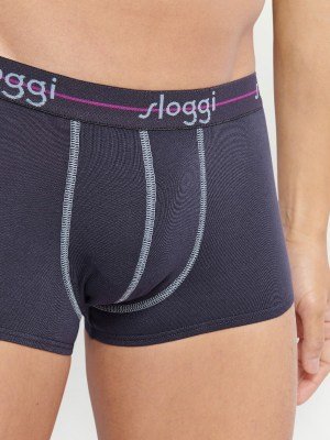 Boxer Sloggi Hipster 2 τεμ. Μπλε/Ανοιχτό Σιέλ - Image 4