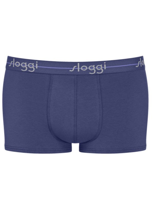 Boxer Sloggi Hipster 2 τεμ. Μωβ/Ανθρακί με σχέδιο - Image 7