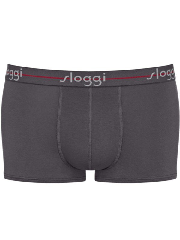 Boxer Sloggi Hipster 2 τεμ. Ανθρακί/Γκρι ανοικτό - Image 4
