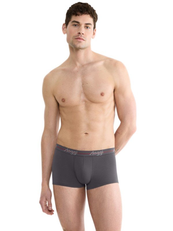 Boxer Sloggi Hipster 2 τεμ. Ανθρακί/Γκρι ανοικτό - Image 7