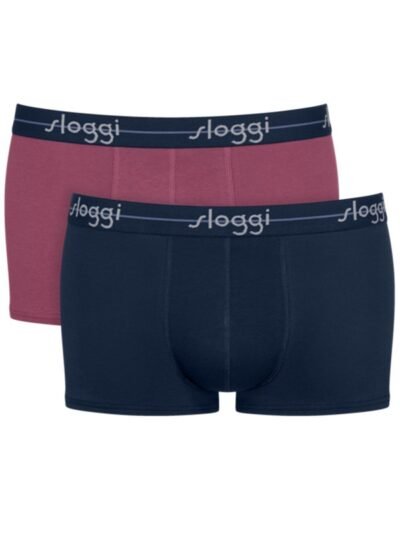 Boxer Sloggi Hipster 2 τεμ. Μπλε σκούρο/Κεραμιδί