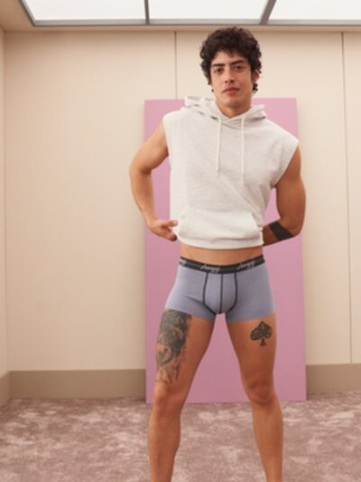 Alternative view of Boxer Sloggi Hipster 2 τεμ.  Λαδί/Γκρι