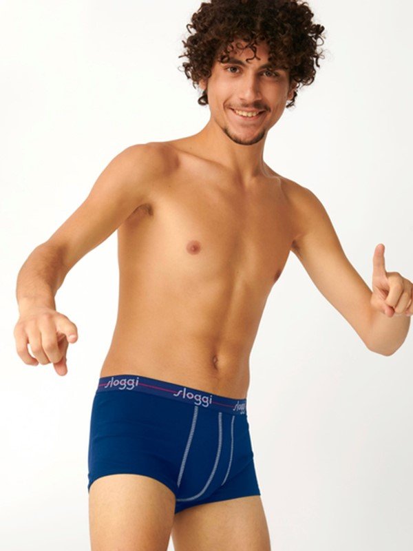Boxer Sloggi Hipster 2 τεμ. Μπλε/Τυρκουάζ - Image 7