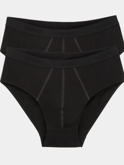 Slip Sloggi Midi 2 τεμ.  Μαύρο