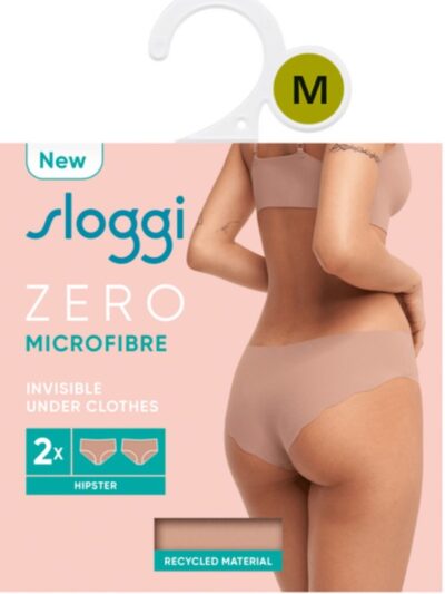 Sloggi Microfibre Hipster Χωρίς Ραφές 2 τεμ. Μπεζ