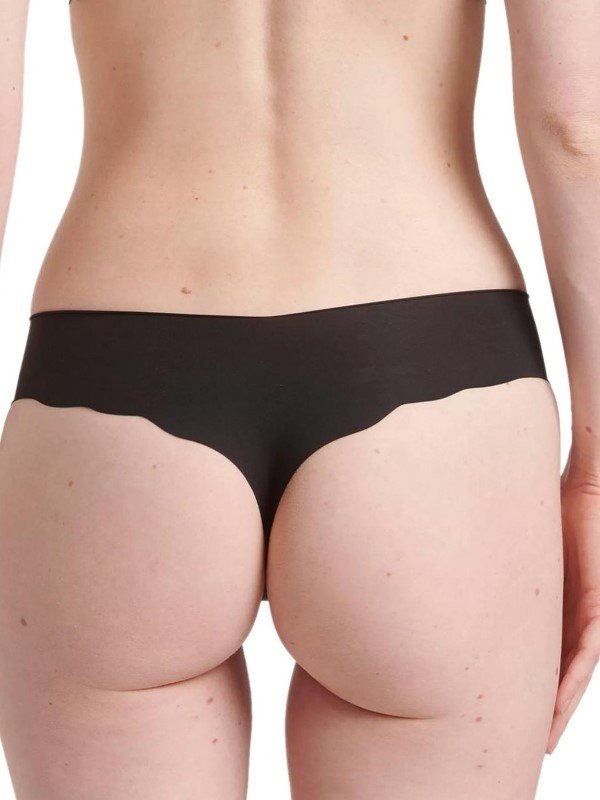 Sloggi Microfibre Hipstring Χωρίς Ραφές 2 τεμ. Μαύρο - Image 2