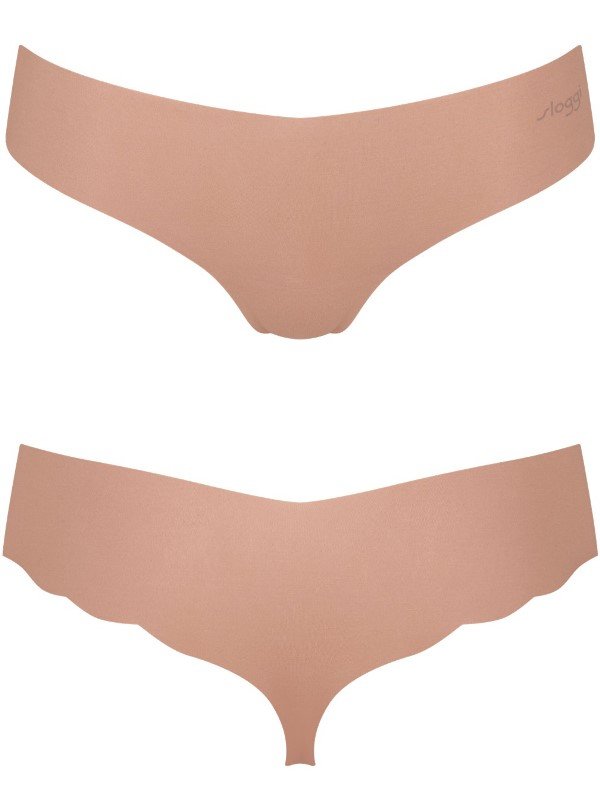 Sloggi Microfibre Hipstring Χωρίς Ραφές 2 τεμ. Μπεζ - Image 2