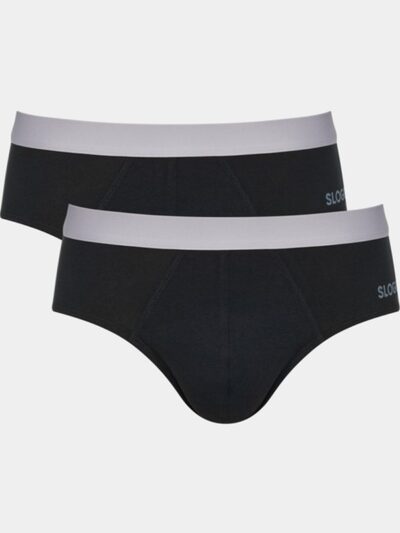 Slip Sloggi Men Go ABC 2 τεμ.  Μαύρο