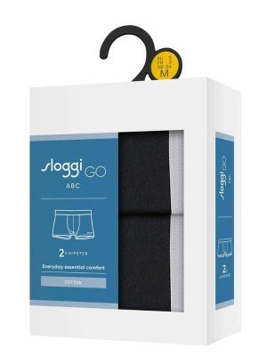 Alternative view of Boxer Sloggi Go ABC Hipster 2 τεμ.  Μαύρο