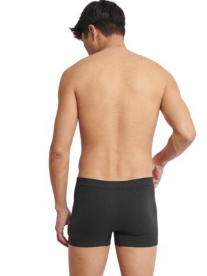Boxer Sloggi Go Smooth Short 2 τεμ. Μαύρο/Μαύρο - Image 3