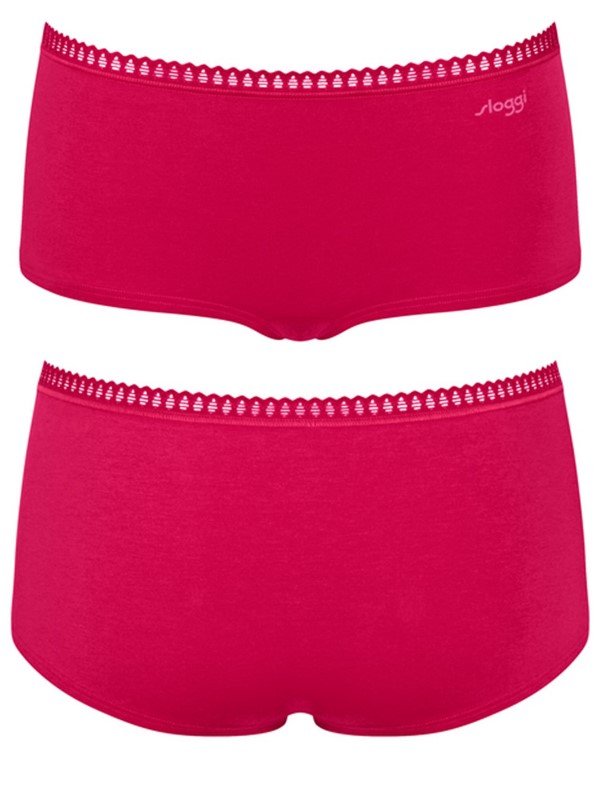 Sloggi Go Crush Short 3 τεμ. M020 Φούξια/Λιλά/Εμπριμέ - Image 7