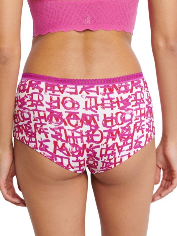 Sloggi Go Crush Short 3 τεμ. M020 Φούξια/Λιλά/Εμπριμέ - Image 4