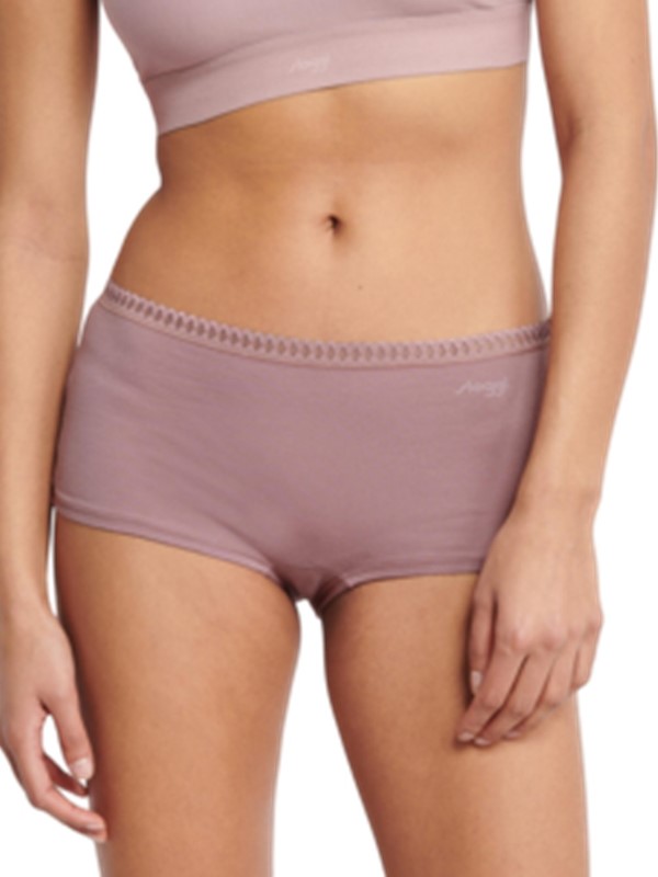 Sloggi Go Crush Short 3 τεμ. V001 Μπεζ/Μόκα/Animal - Image 5