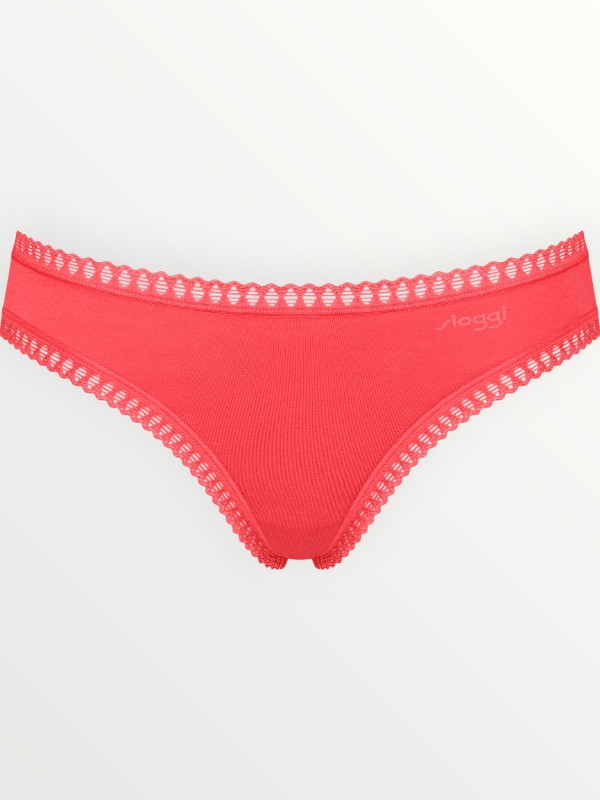 Sloggi Go Crush Mini 3 τεμ. V015 Κίτρινο/Κοραλί/Εμπριμέ - Image 8