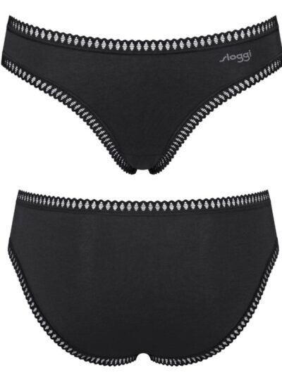 Alternative view of Sloggi Go Crush Mini 3 τεμ . M008 Μπλε/Εμπριμέ/Μαύρο
