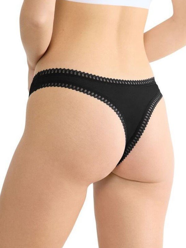 Sloggi Go Crush String 3 τεμ. 0004 Μαύρο/Μαύρο/Μαύρο - Image 4