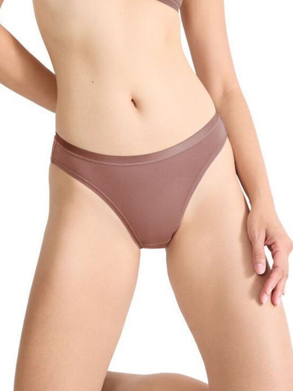 Sloggi Go Daily Cotton Mini 3 τεμ. OOLZ Μπεζ/Μπεζ/Μπεζ - Image 4