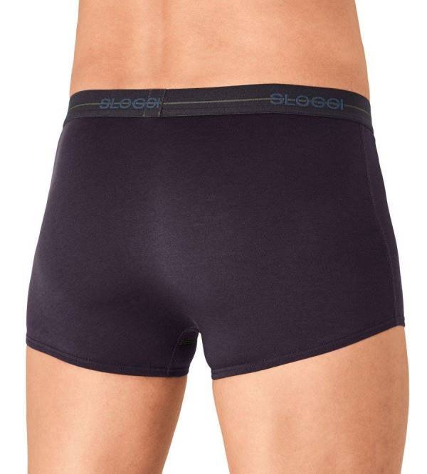 Boxer Sloggi Hipster 2 τεμ. Τζιν/Ανθρακί - Image 5