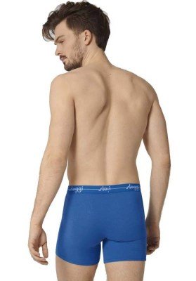 Boxer Sloggi Short 2 τεμ. Πετρόλ/Πολύχρωμο - Image 3