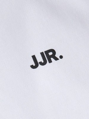 Alternative view of Μπλούζα Βαμβακερή Polo JJ Rebel  Λευκό